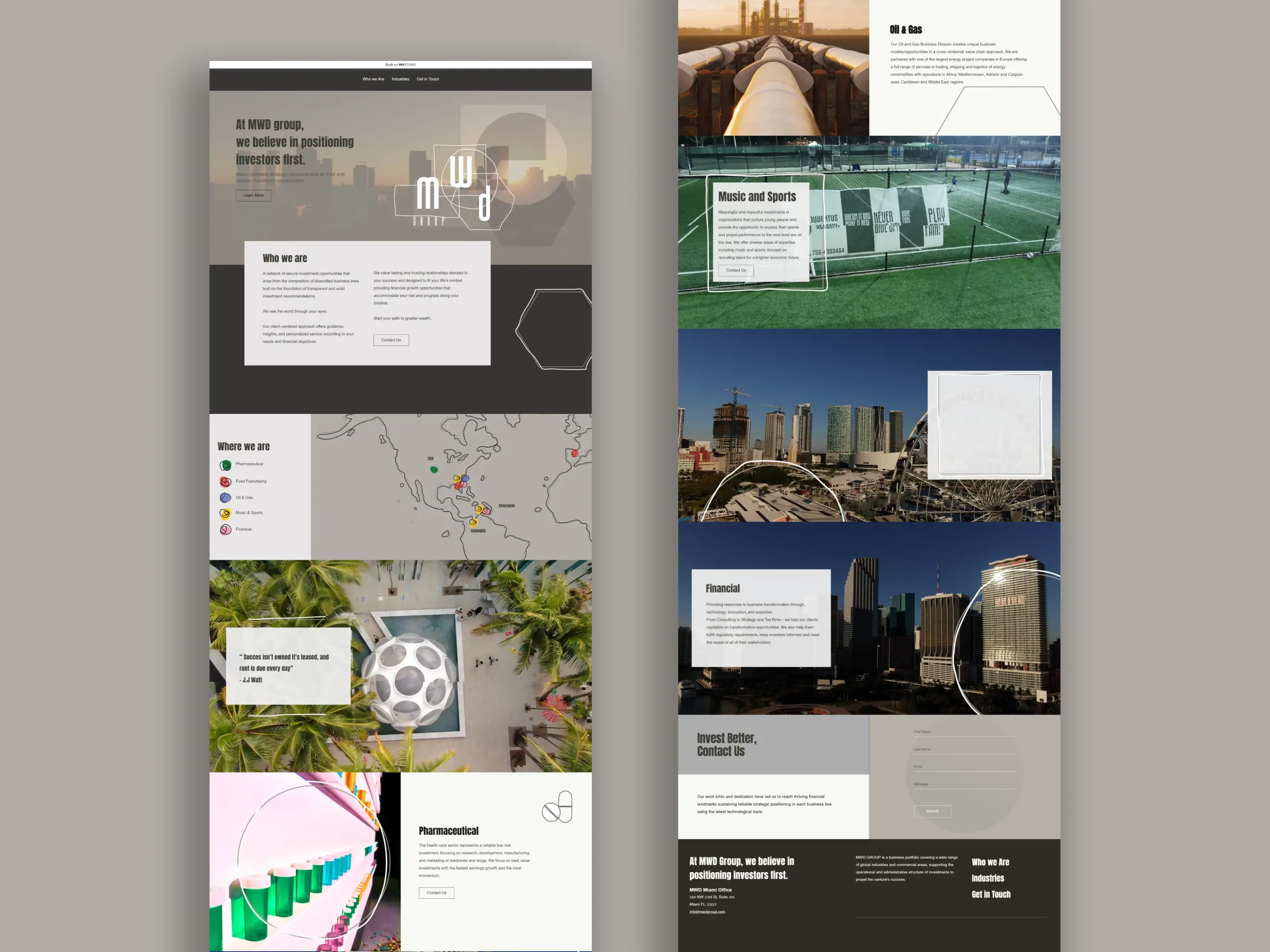 Mauren KG Finance & Investment Website Design & Development